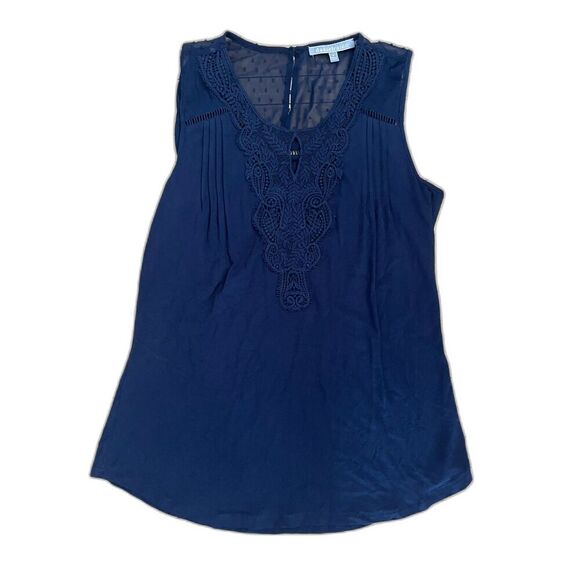 Daniel Rainn (Stitch Fix) Lace Sleeveless Top - Picture 1 of 3